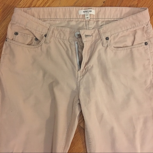 Helmut Lang Size 26 Ultra Soft Beige Corduroy Pant - Picture 6 of 7